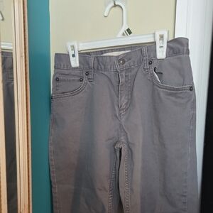 Levi's Gray Straight Leg Jeans Classic Style